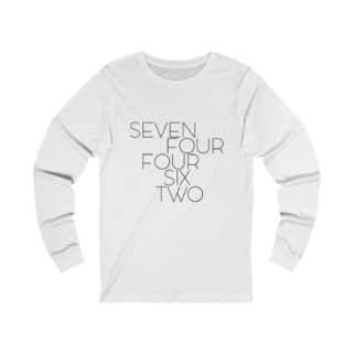 Zip Code Long Sleeve Tee